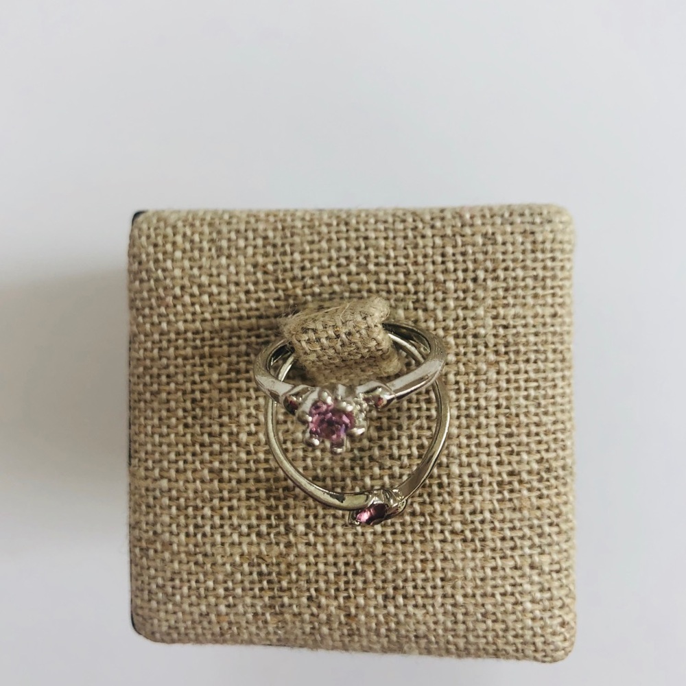 Gemstone Ring Set size 7 - Picture 3 of 5